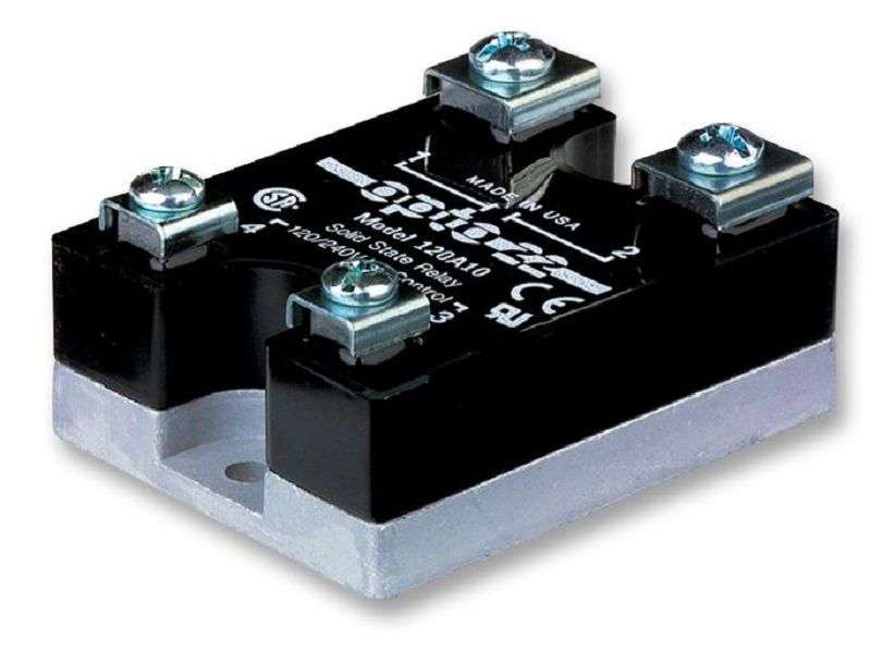 Opto 22 (240D25) Solid State Relay, 25 A, 280 VAC, Panel Mount
