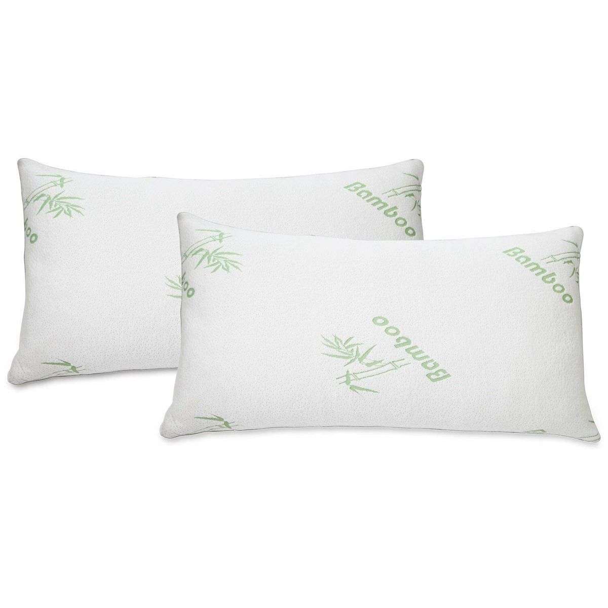 Set Of 2 Standard Bamboo Pillows