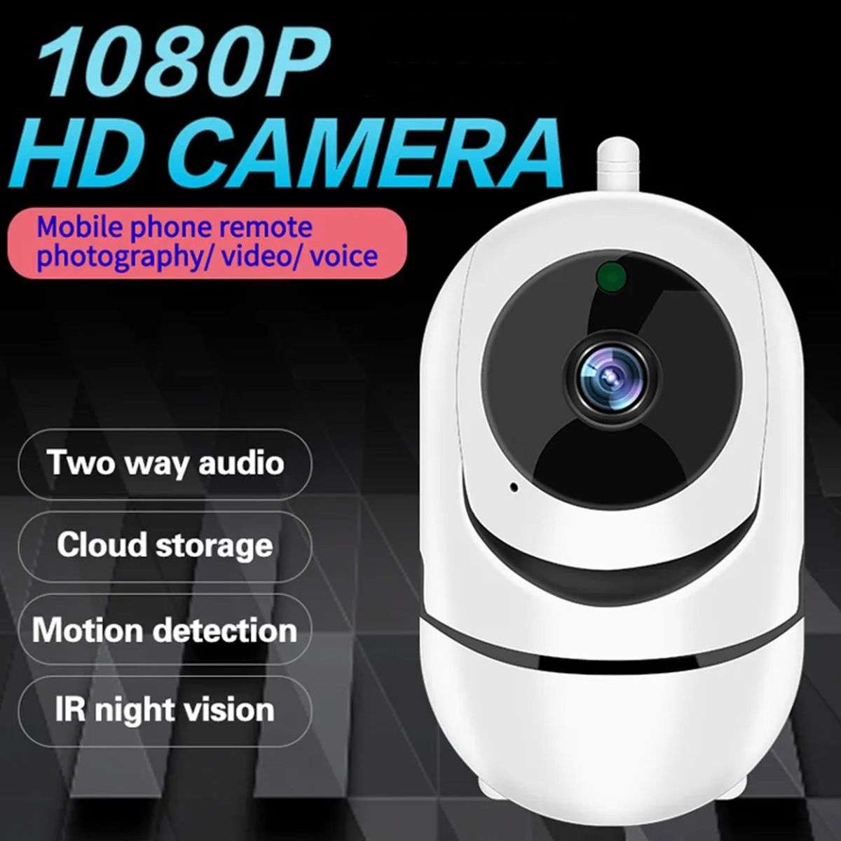 Intelli Minion Nanny Home & Office Wireless Security HD Camera