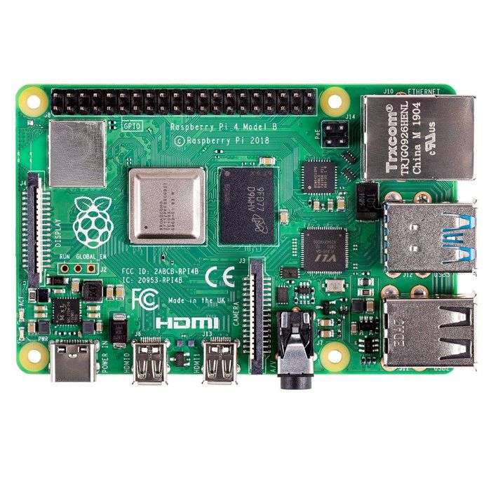Raspberry Pi 4 Model B - 2GB, Single Board Computer