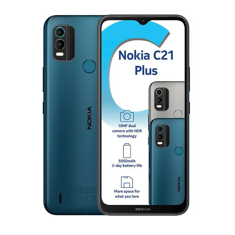 Nokia C21 Plus 32GB Dual Sim - Sealed Box