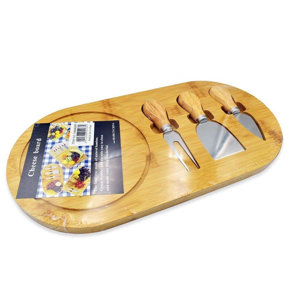 Bamboo Cheese Serving Board