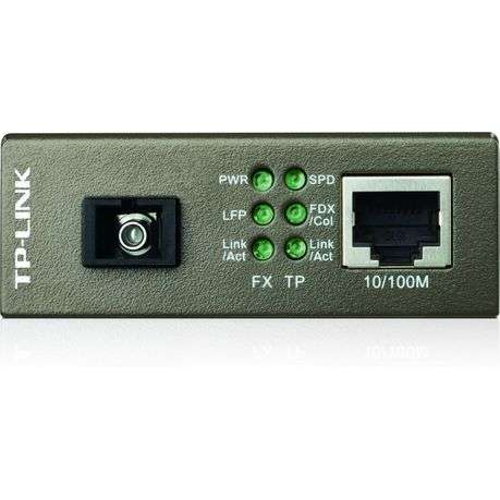 Tp-Link - MC111CS Omada 10/100Mbps WDM Media Converter - Tp-Link - MC111CS Omada 10/100Mbps WDM M...