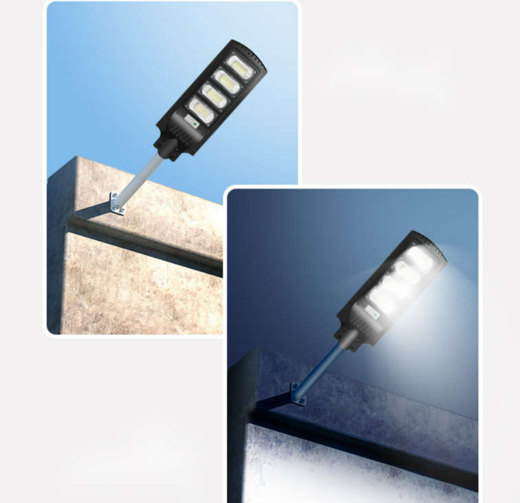 Classic Outdoor Solar Street Light with Remote-120W