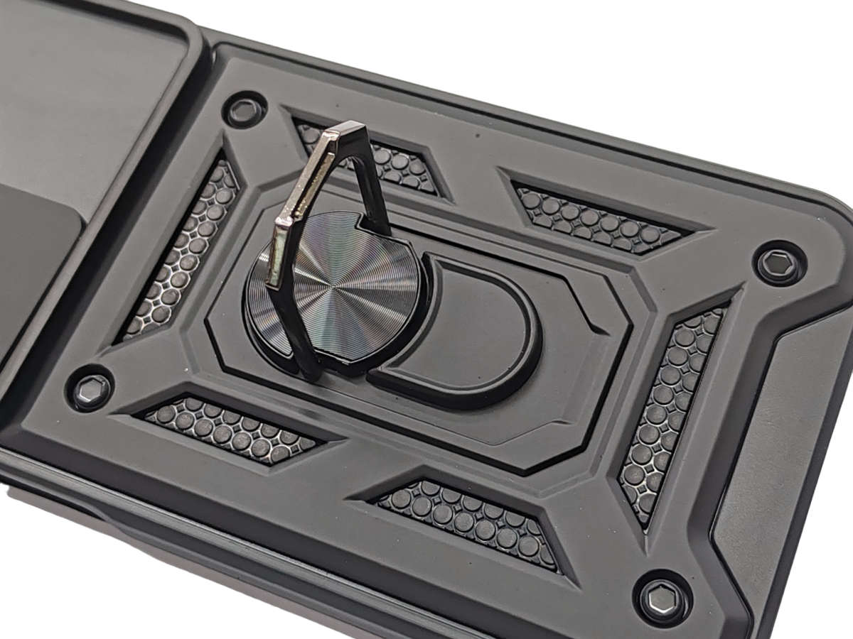 Shockproof Case with Sliding Camera Protection for Redmi 13c Black