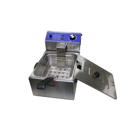 Conic 6L Stainless Steel Single Pan Electric Deep Fryer (PLEASE READ DESCRIPTION)