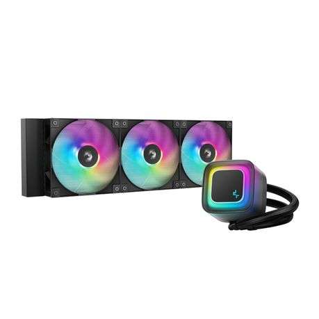 DEEPCOOL - LE360 V2 ARGB 360mm AIO Liquid Cooler - Black - DEEPCOOL - LE360 V2 ARGB 360mm AIO Liq...