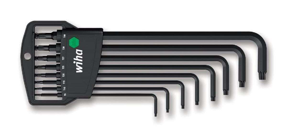 Wiha (366BE H8) Key Set, Torx, Ball End, 8 Piece