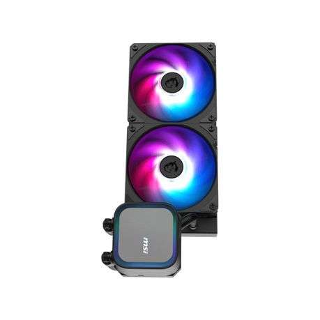 MSI - MAG Coreliquid A13 240 AIO Liquid CPU Cooler - Black - MSI - MAG Coreliquid A13 240 AIO Liq...