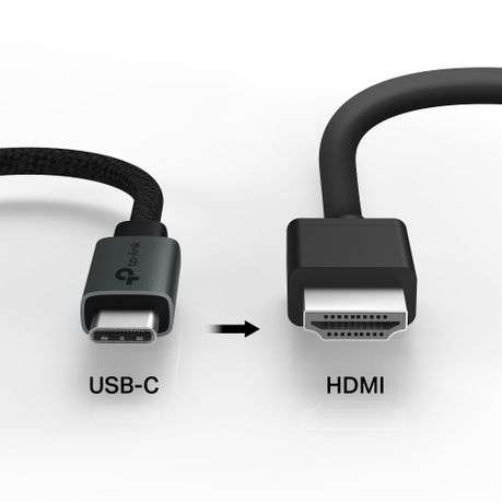 Tp-Link - UA520C USB Type-C to HDMI Adapter - Tp-Link - UA520C USB Type-C to HDMI Adapter
