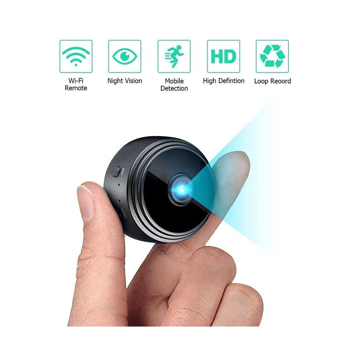 LD Miniature IP P2P 1080P Full HD Camera Ta-2017/2980