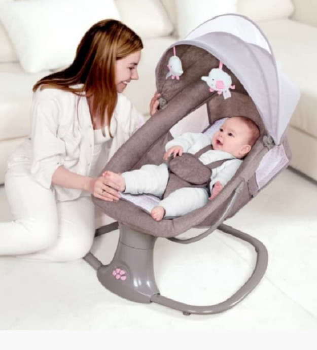 Mastela - 3-in-1 Deluxe Multi-Functional Bassinet Pink