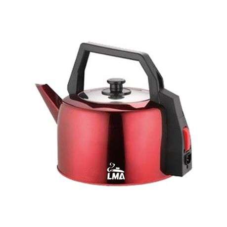 LMA- Electric Stainless Steel Kettle 1.4L - Burgundy (PLEASE READ DESCRIPTION CAREFULLY)