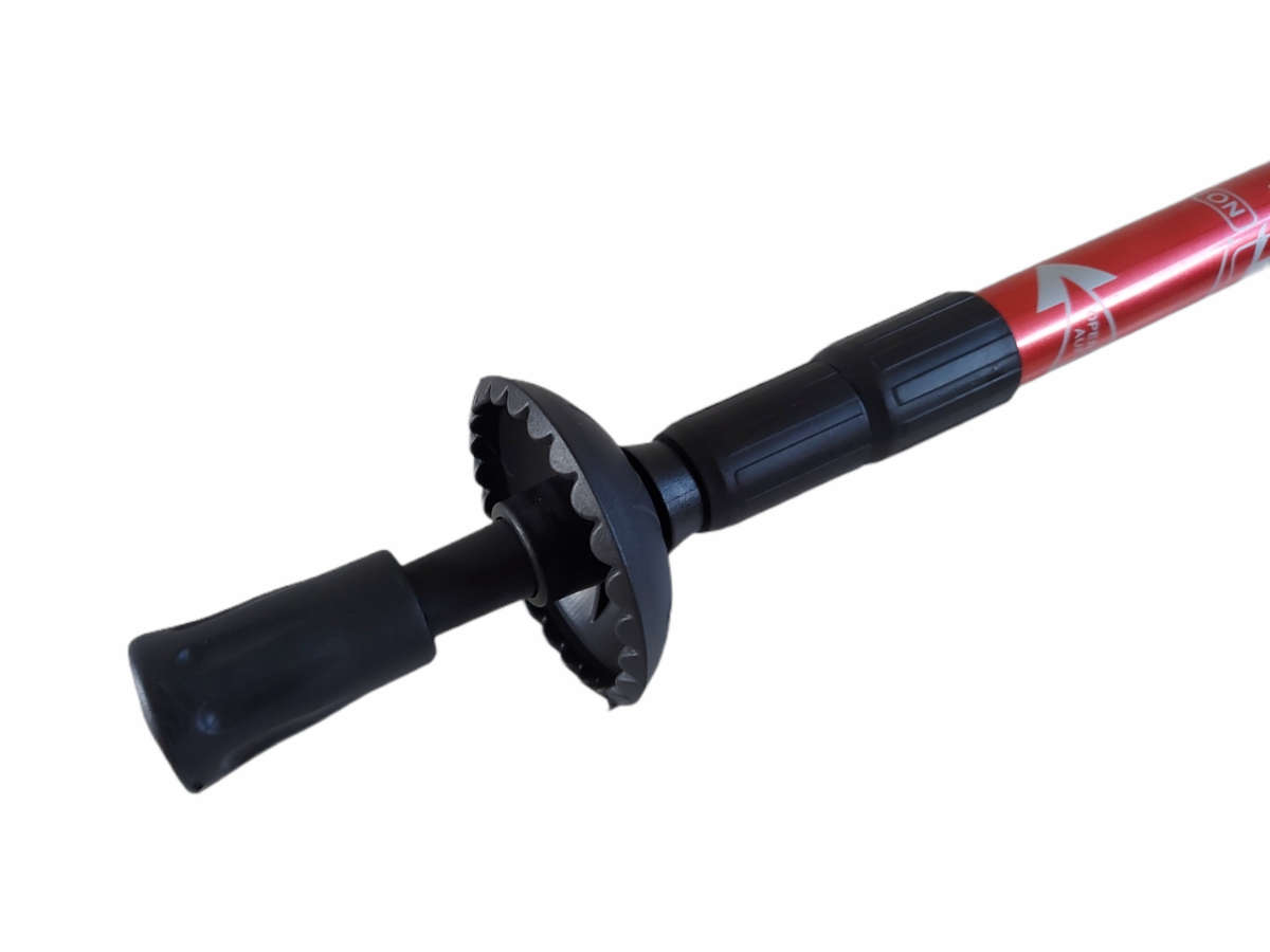 Hiking Stick Trekking Pole Ultra Light Aluminium Extendable - Blue