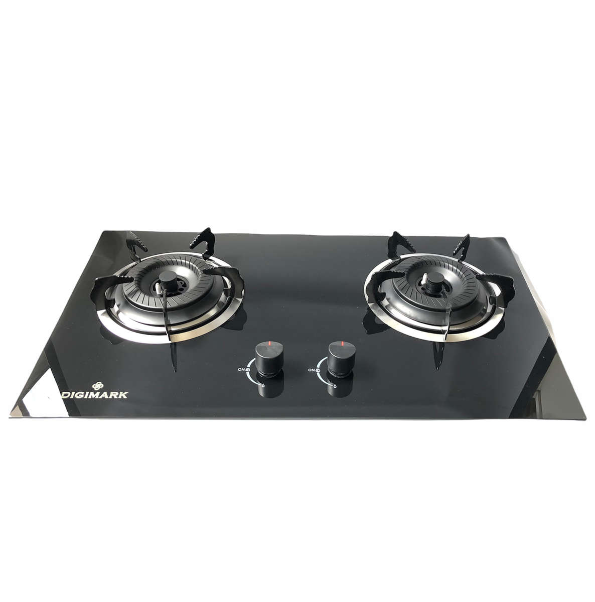 Digimark Glass Top Gas Stove - 2 Burner 76.5cm x 45cm
