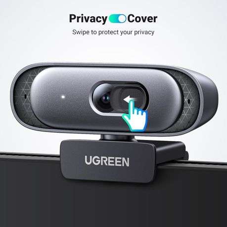 Ugreen - CM778 2K 30FPS Web Camera - Black - Ugreen - CM778 2K 30FPS Web Camera - Black
