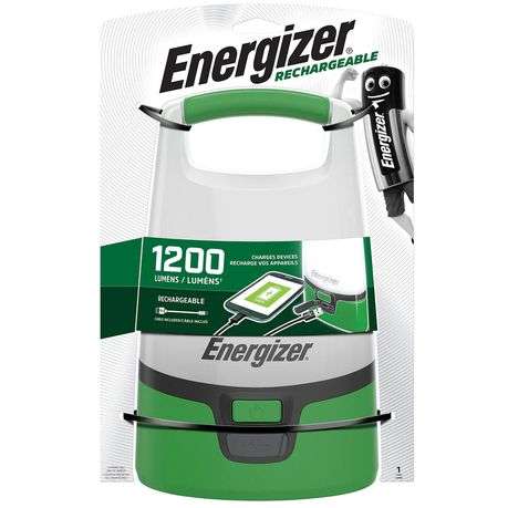 Energizer - Vision Rechargeable Lantern 1200 Lumens - Energizer - Vision Rechargeable Lantern 120...
