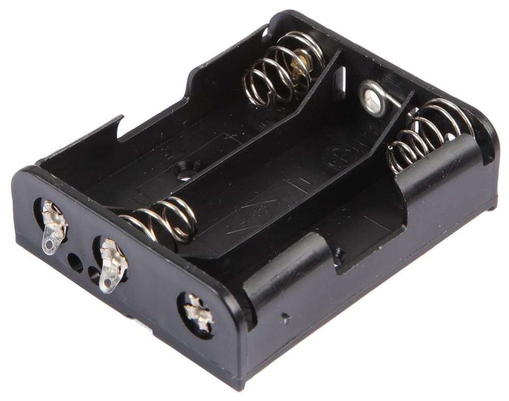 Multicomp Pro (MP000323) Battery Holder, Solder, 3 x AA