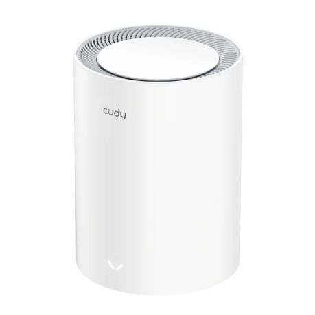 Cudy - AX3000 Wi-Fi 6 Mesh Kit 1 Pack - White - Cudy - AX3000 Wi-Fi 6 Mesh Kit 1 Pack - White