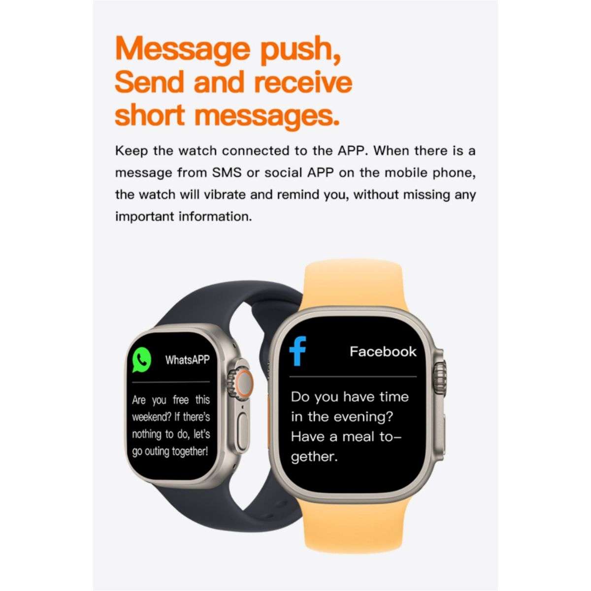 10 in 1 Smart Watch Set With 8 Straps