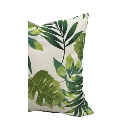 Textured Valley green cushions set of 2