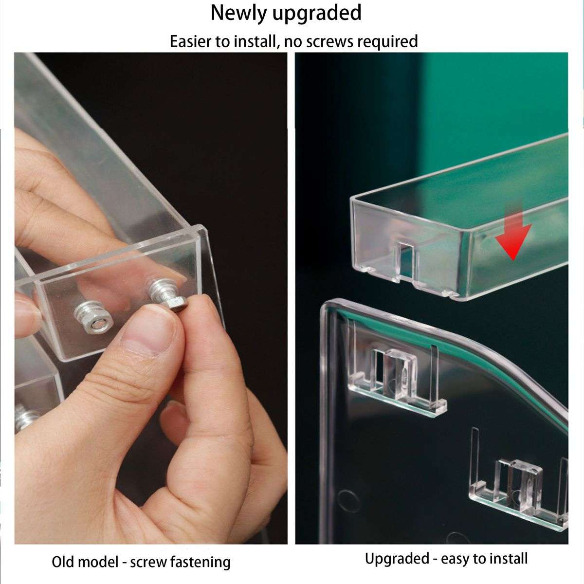 Acrylic 5 Layers Nail Polish Organizer Essential Oils Holder Makeup Rack