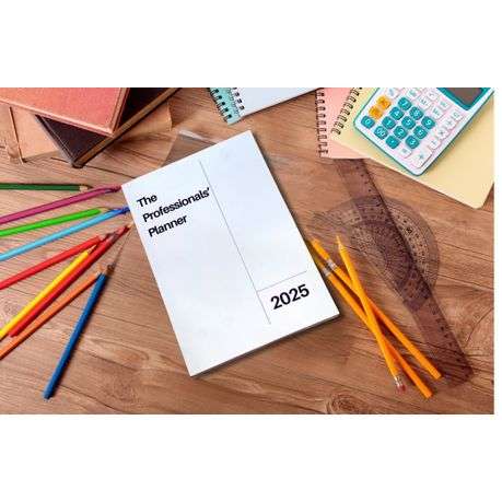 The Professionals Planner 2025 Daily Organizer & Productivity Journal
