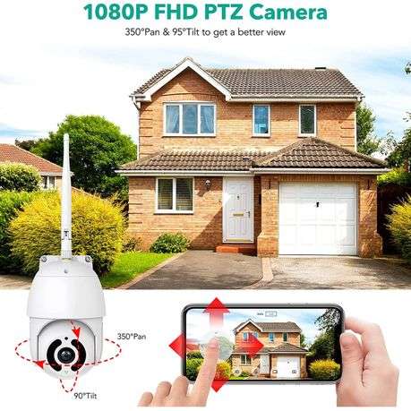 Smart Wifi Outdoor PTZ Camera