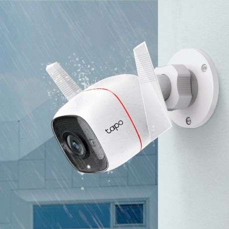 Tp-Link - Tapo TC65 Outdoor Security Wi-Fi Camera - Tp-Link - Tapo TC65 Outdoor Security Wi-Fi Ca...