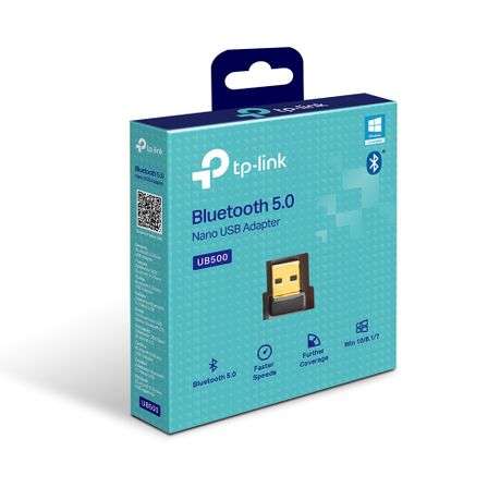 Tp-Link - UB500 Bluetooth 5.0 Nano USB Adapter - Tp-Link - UB500 Bluetooth 5.0 Nano USB Adapter