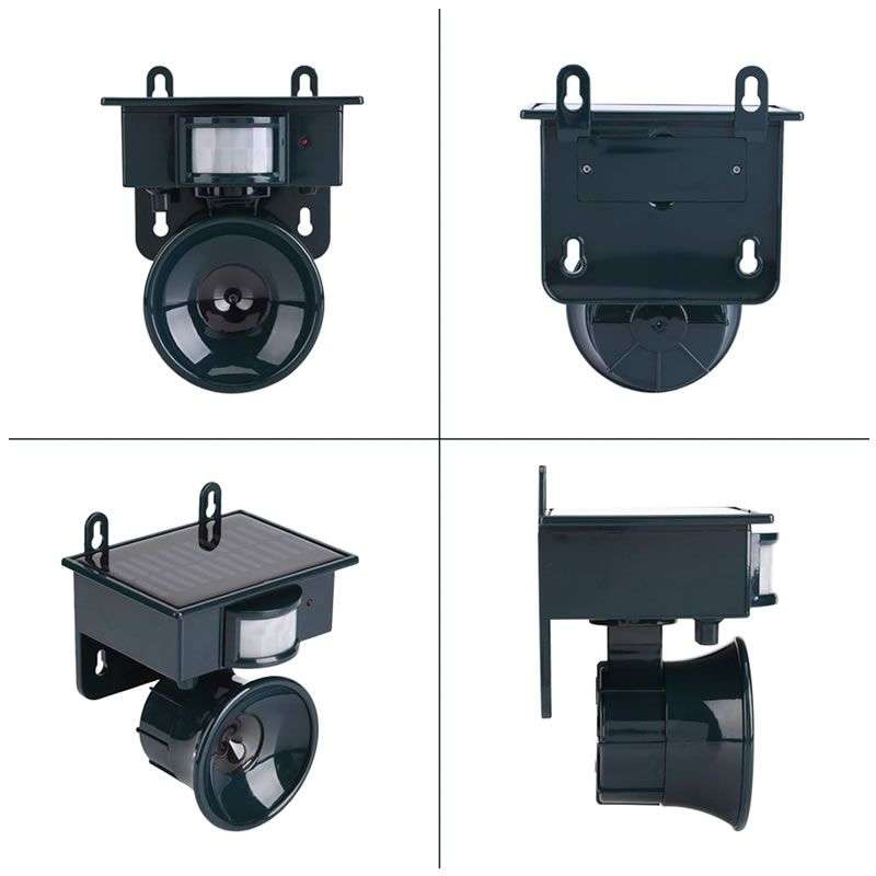 Ultrasonic Solar Powered Bird Repeller Pest Control