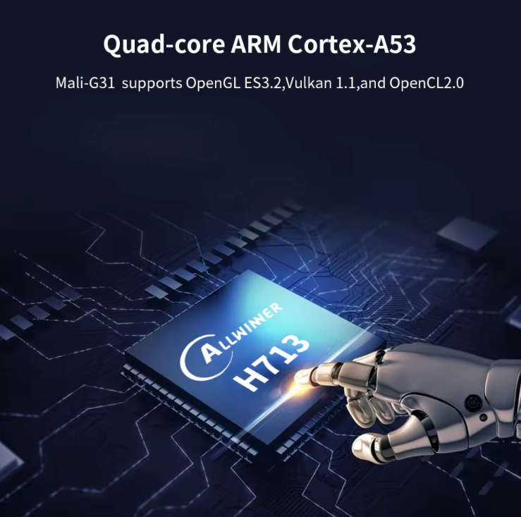 4K Wifi Portable Smart Projector Android OS - LED Light Source Projector TV