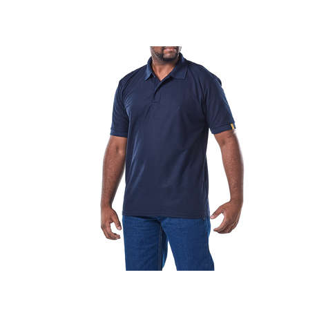 Dromex - 100% Polyester Golfer - Navy Blue - 5XL - Dromex - 100% Polyester Golfer - Navy Blue - 5XL