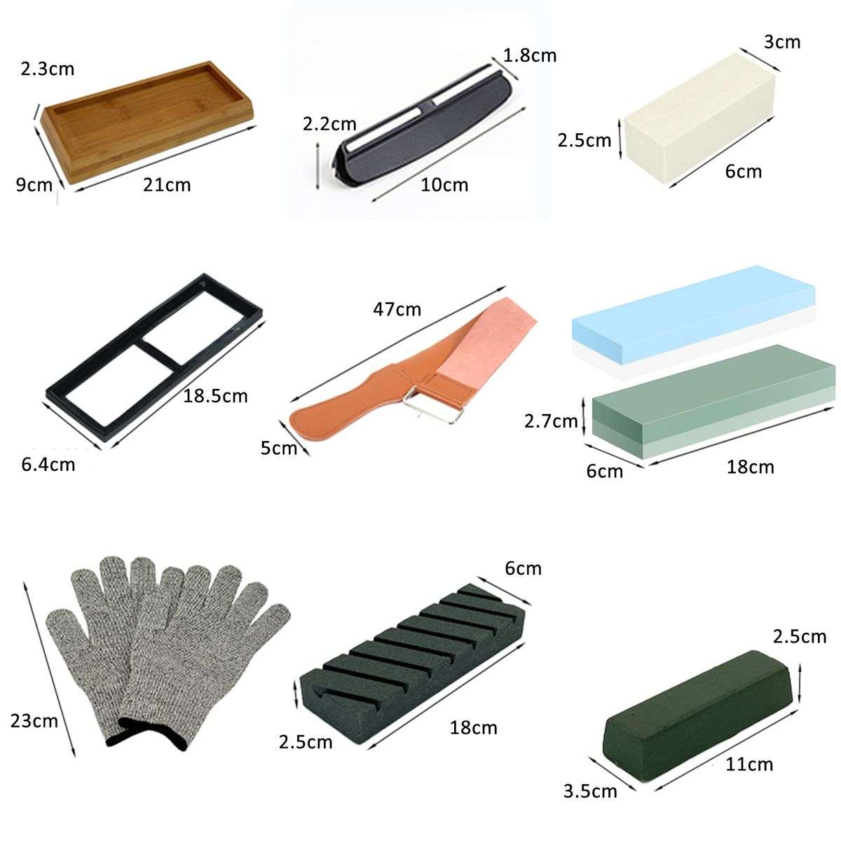 Knife Sharpening Stone Kit