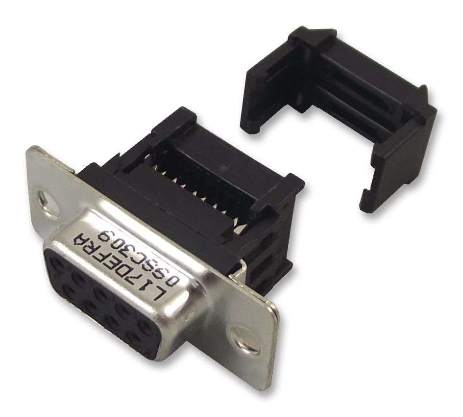 Amphenol (L17DEFRA09SC309) D Sub Connector, DB9, Standard, Receptacle