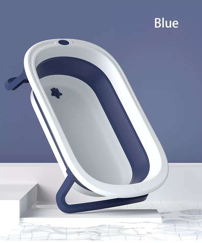 Newborn Baby Bathtub collapsible/folding - Blue