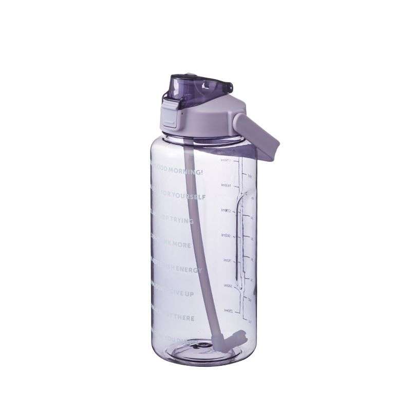 2L Water Bottle with Large Capacity & Food Grade Materials