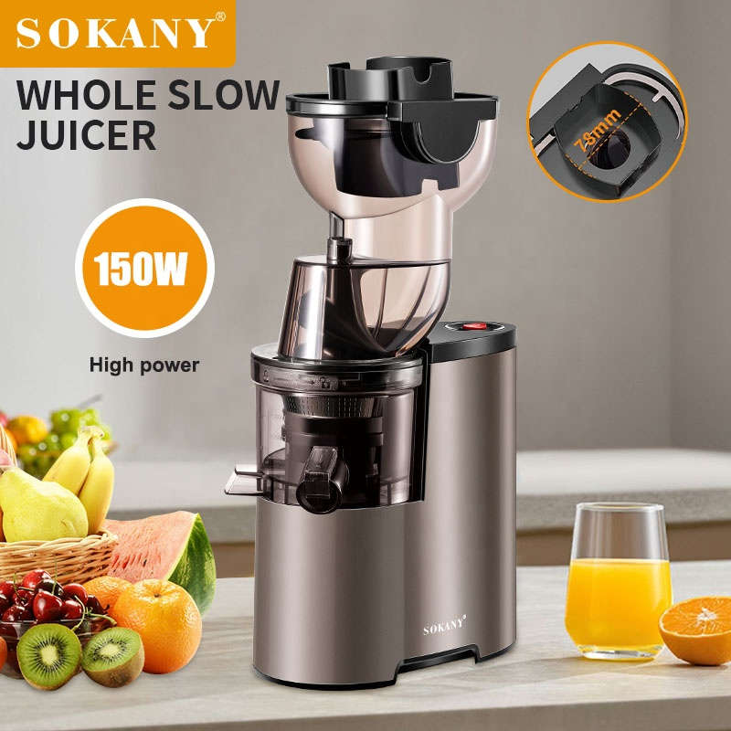 SOKANY SK-27 Juicer with High Juice Yield and Slow Pressing