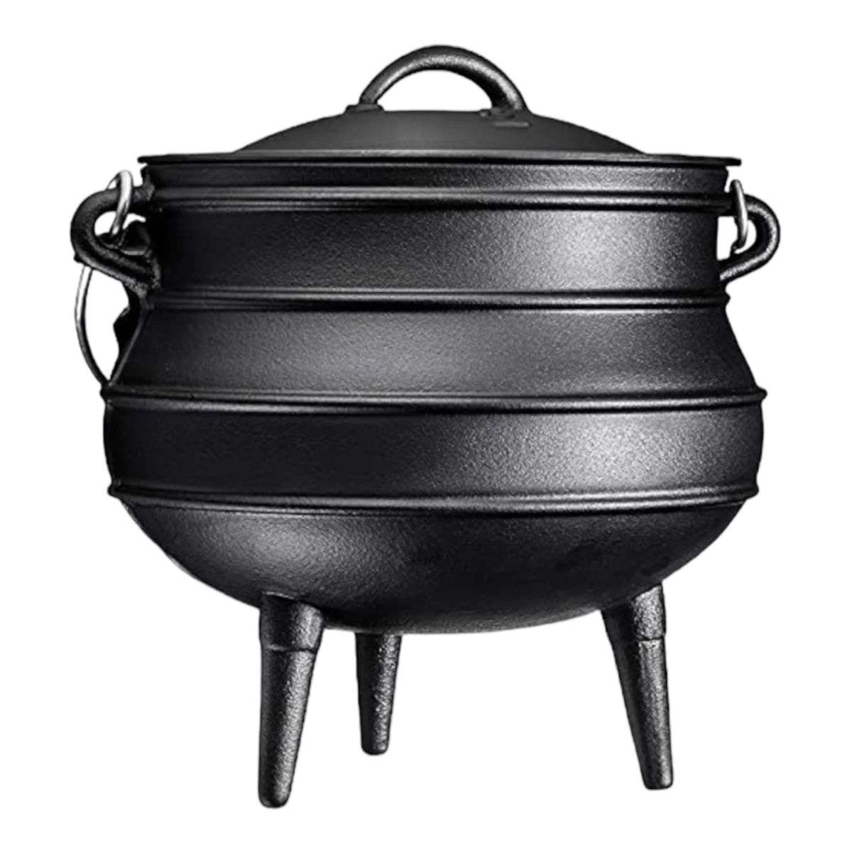 Pot 3 Leg No.3 Potjie Cast Iron Black