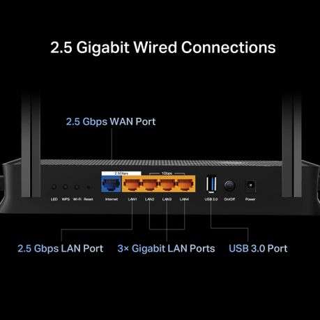 Tp-Link - TP Link BE3600 Dual-Band Wi-Fi 7 Router Archer BE230 - Tp-Link - TP Link BE3600 Dual-Ba...