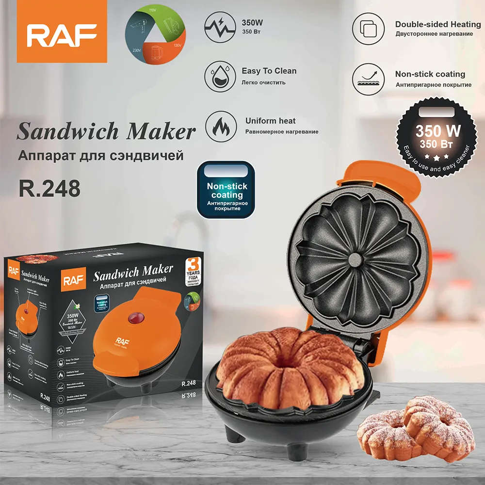 Mini Breakfast Round Cake Waffle Maker
