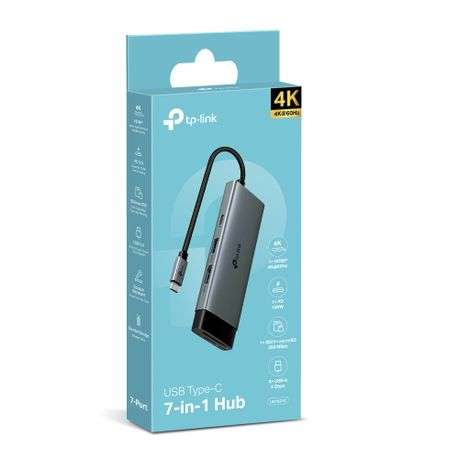 Tp-Link - UH7021C USB Type-C 7-in-1 Hub - Tp-Link - UH7021C USB Type-C 7-in-1 Hub
