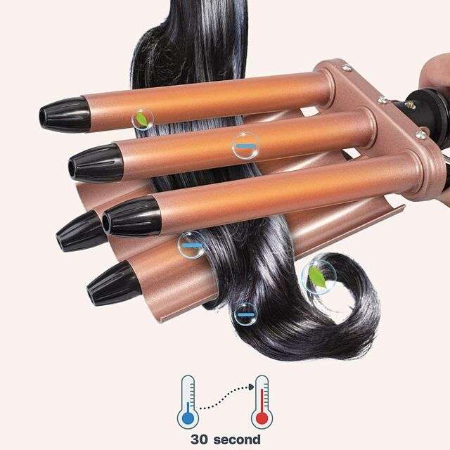 5 Barrel Professional Hair Curler