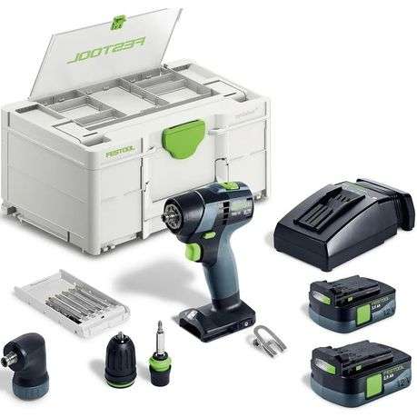 Festool - Cordless Drill Txs12 2,5-set - Festool - Cordless Drill Txs12 2,5-set