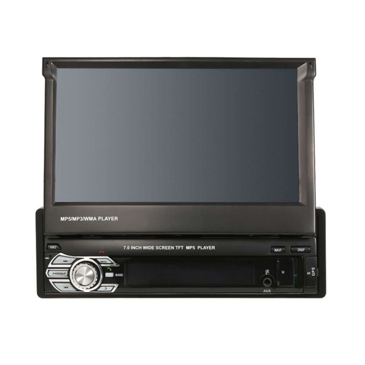 7` Retractable Screen Multimedia Player