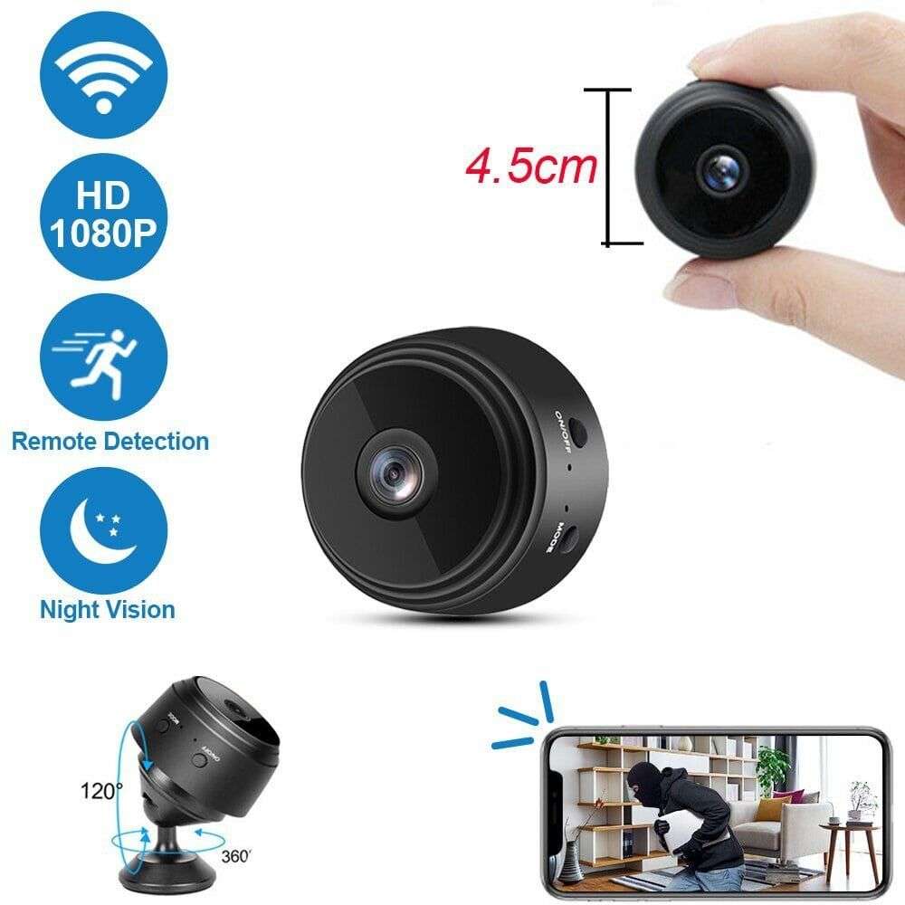 1080P HD Small Home Mini Security Camera WiFi Wireless Video Camera