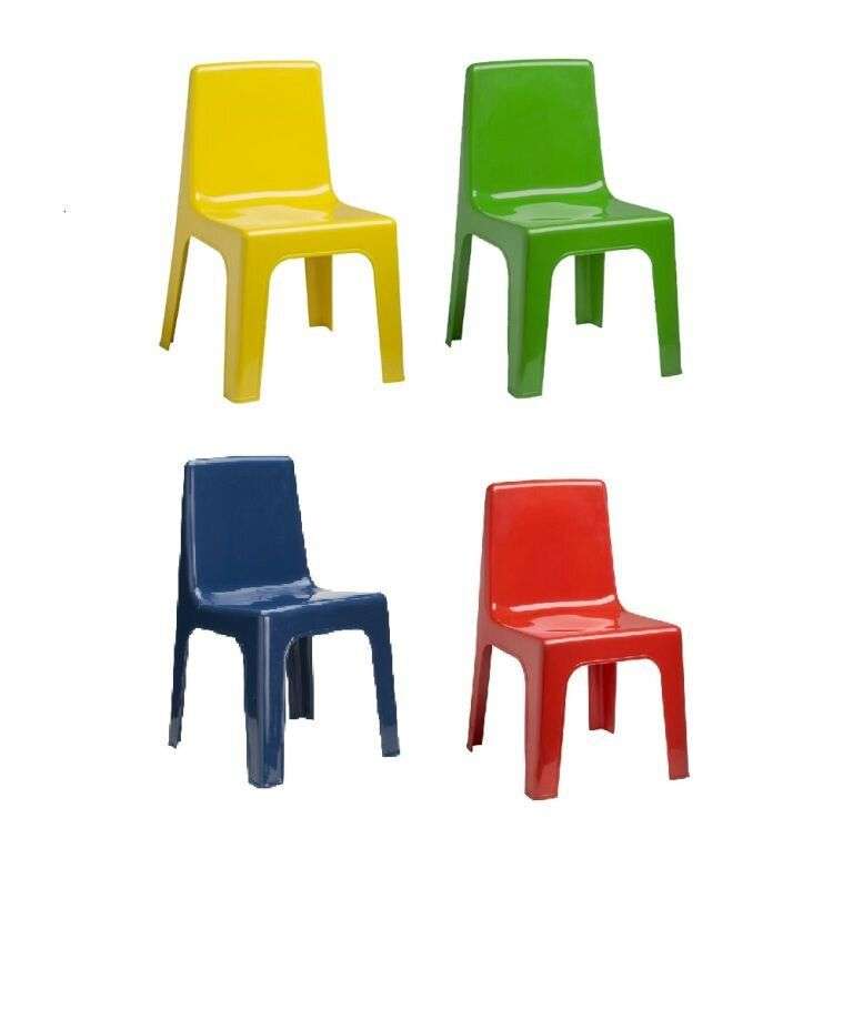 4 x Assorted kids Pre-School Chairs