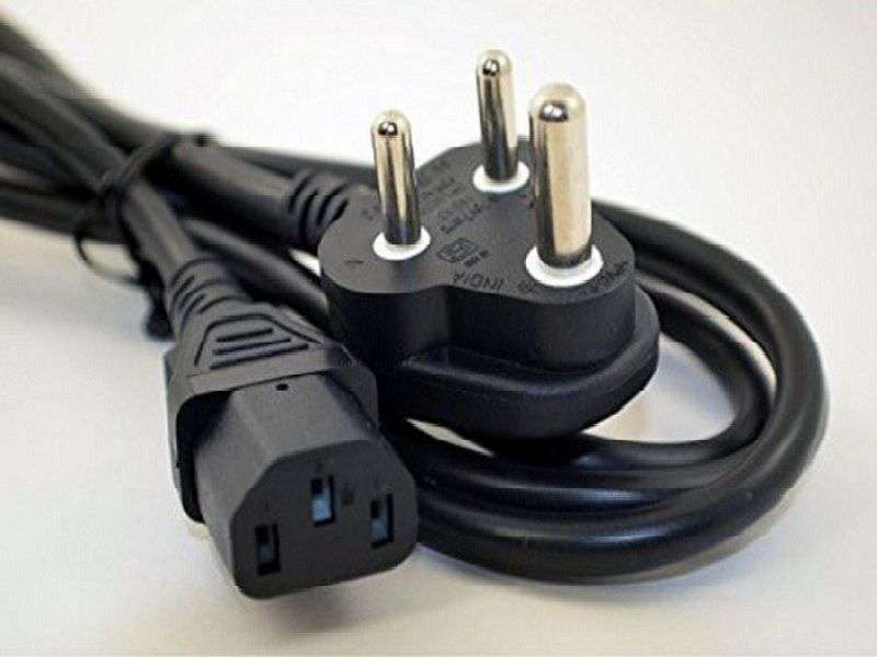 Computer Power Cable - PC Power Cable - Kettle Cord - 3 PIN RSA Plug