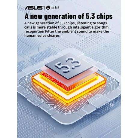 ASUS Adol - IPX8 Waterproof Wireless Bone Conduction Sports Headset - Green