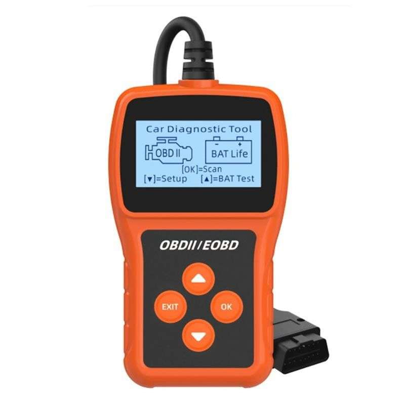 OBD-II Car Fault Detector Code Reader EOBD Scanner Diagnostic Tool for Automobile & Cars